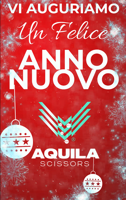 HAPPY 2023 FROM AQUILA SCISSORS!