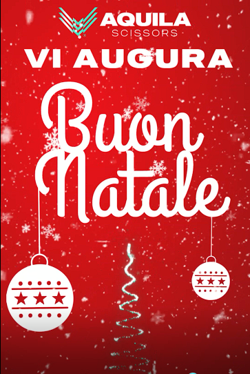 AQUILA SCISSORS WISHES YOU A MERRY CHRISTMAS!
